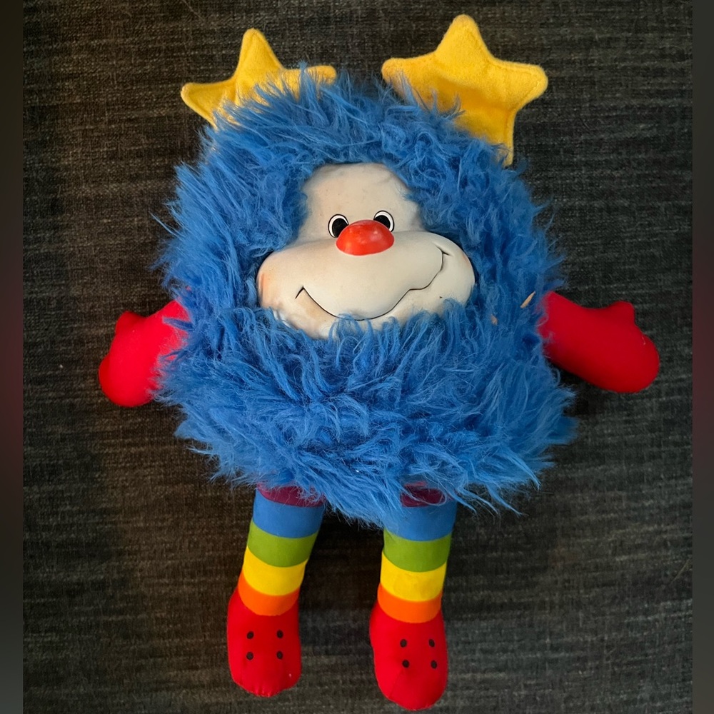 Vintage 1982 Rainbow Brite Blue Champ Doll